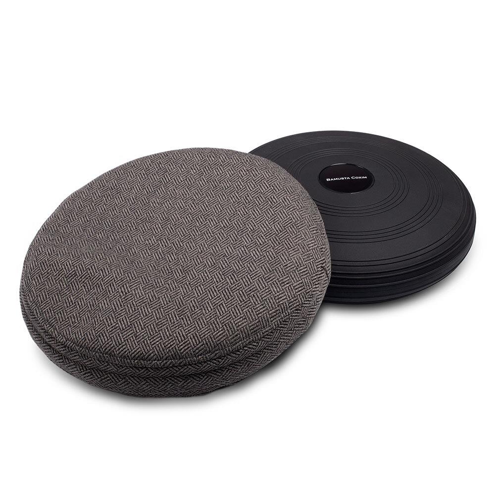 Balance disc BaMuSta Cover Gray next to Balance disc Coxim