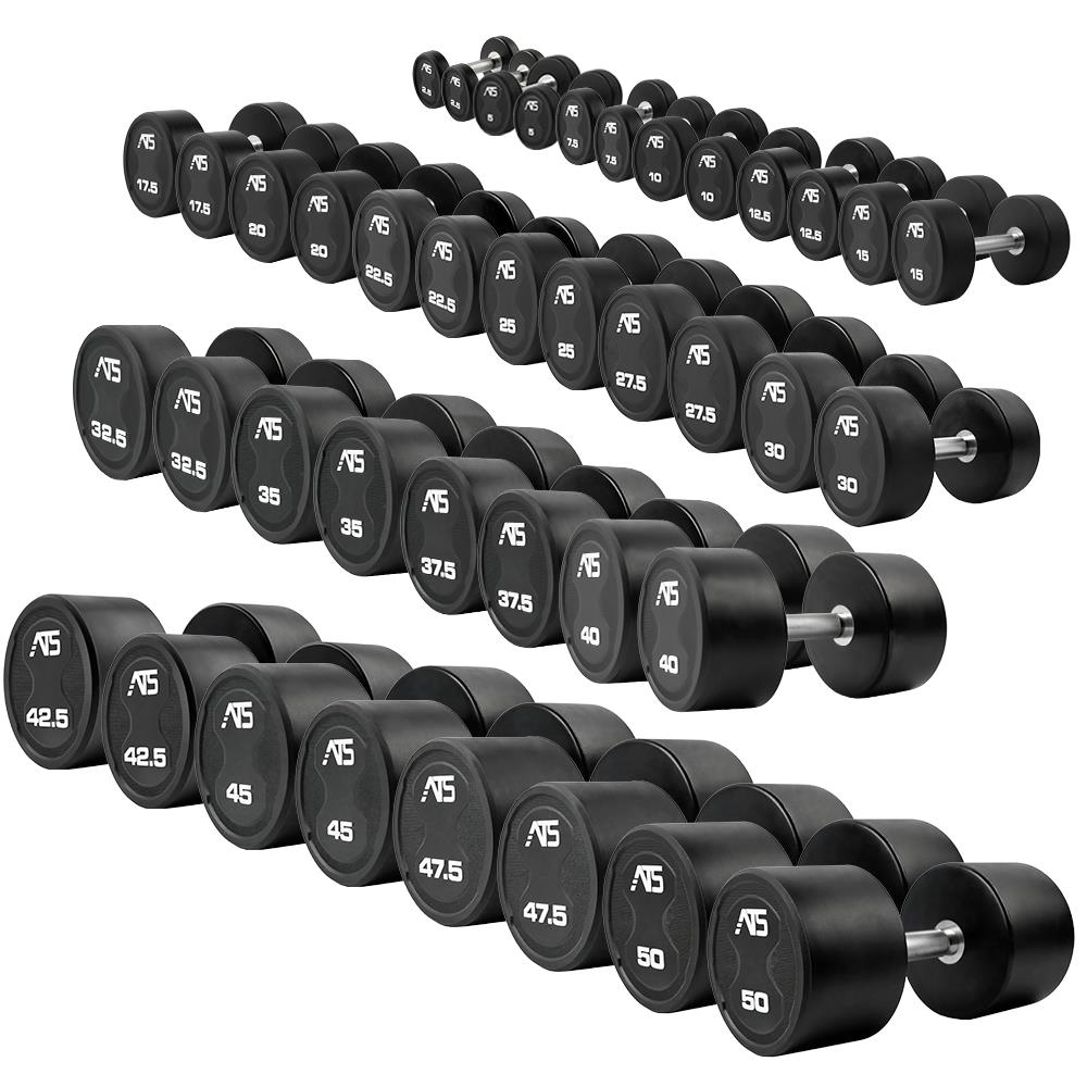 Kurzhantel Urethan ATS Set 2,5kg - 50kg
