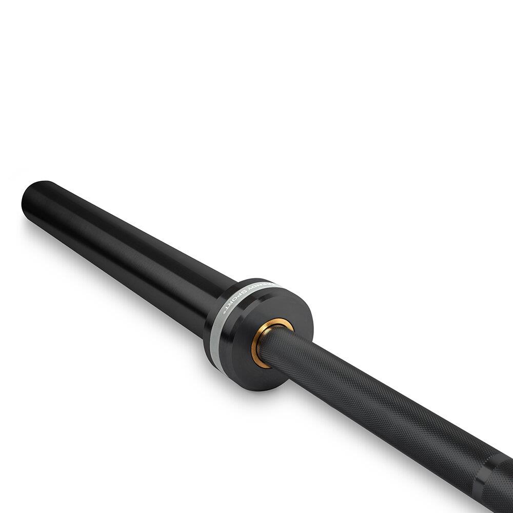 ATS Training Barbell Black detail view left
