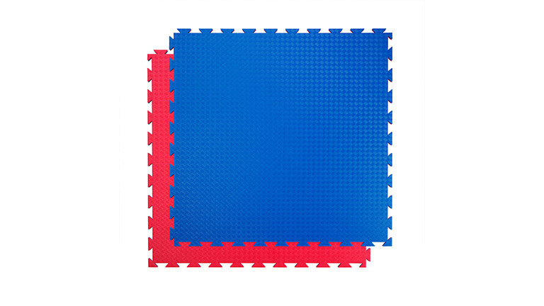 Martial arts mat Double Competition Profi 100x100x2,0cm 50-55° Blue-Red