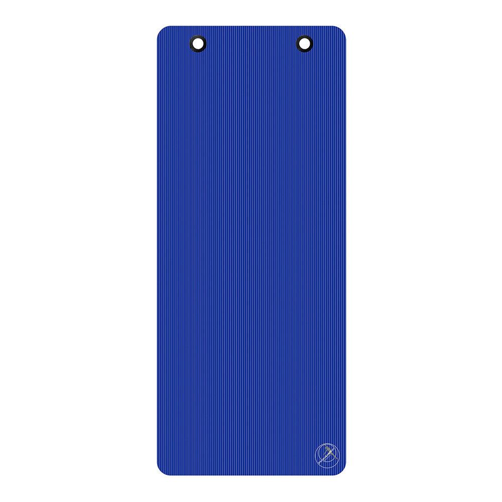 Gymnastikmatte ProfiGymMat Professional 190 1,5cm mit Ösen Blau