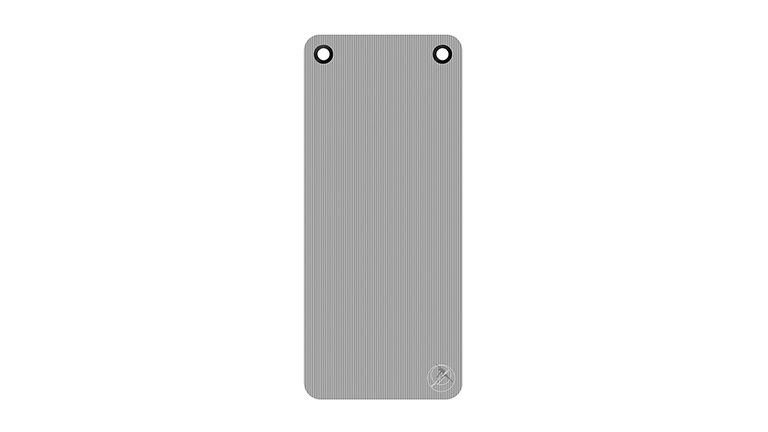 ProfiGymMat Professional 140x60x1,0cm Gray incl. eyelets