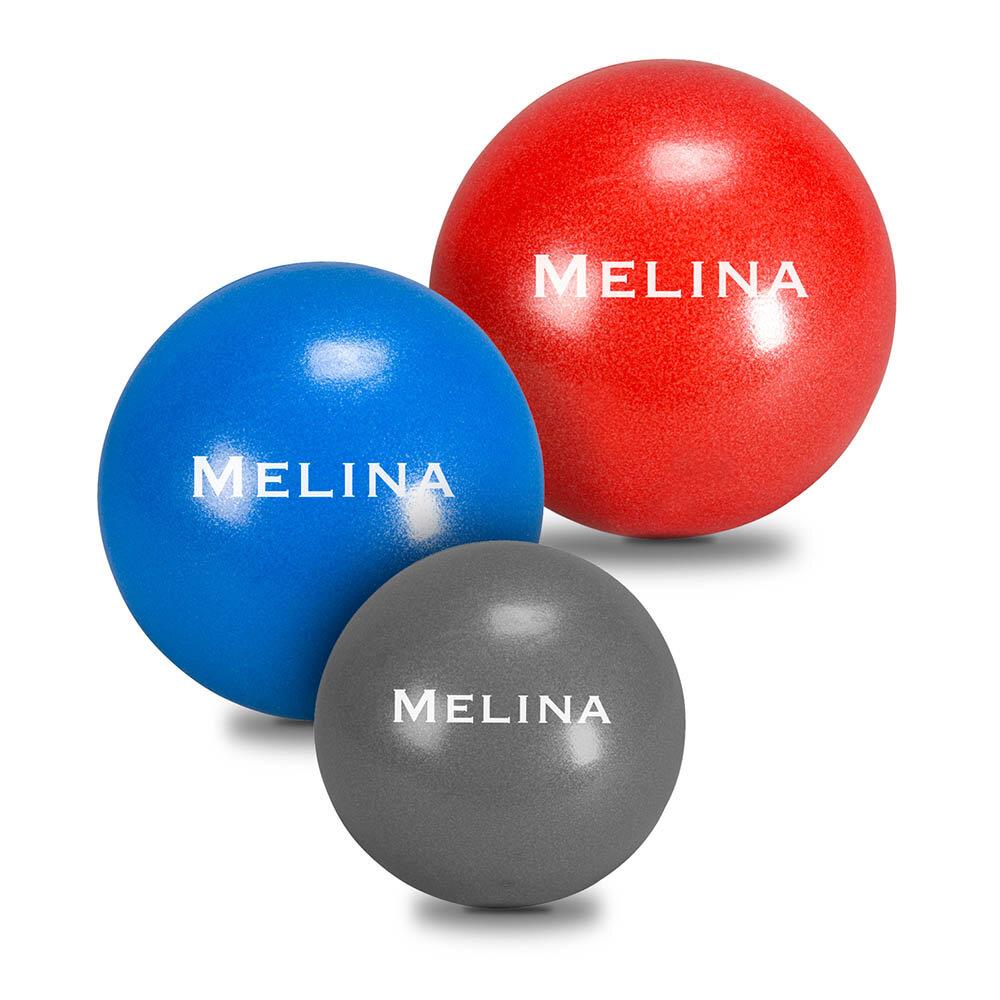 Pilates Ball Melina different sizes side by side Pilates Ball Melina different sizes side by side