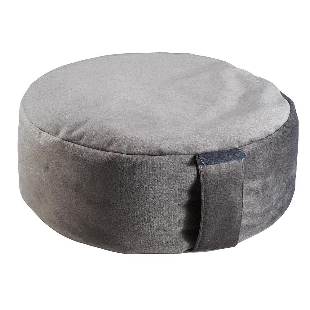 Meditation cushion Anthracite carrying strap Meditation cushion Anthracite carrying strap