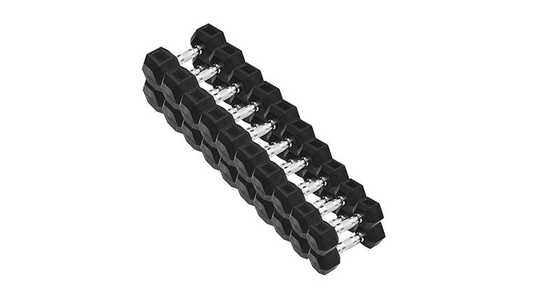 Kurzhantel Hex Set 1 - 10kg Paar