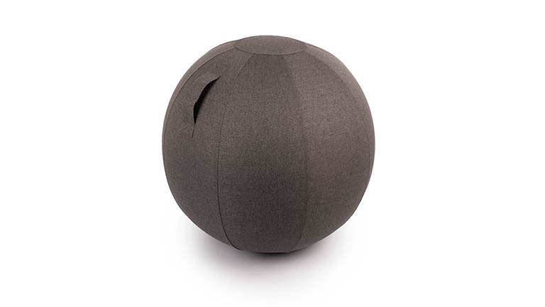 Gym ball BuReBa Cover 65 Gray