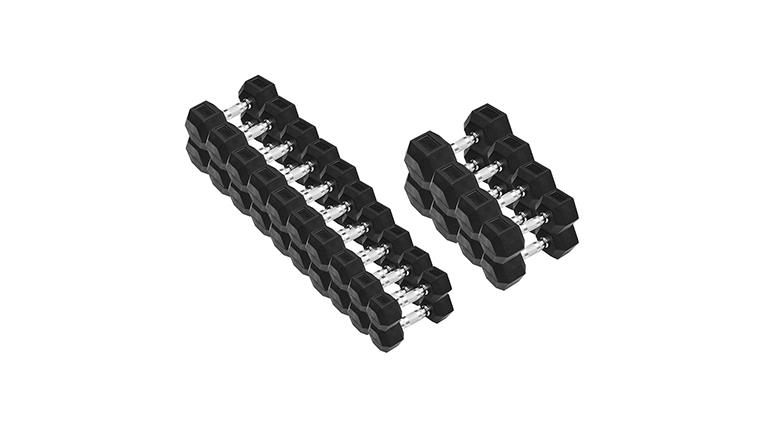 Kurzhantel Hex Set 1 - 20kg Paar