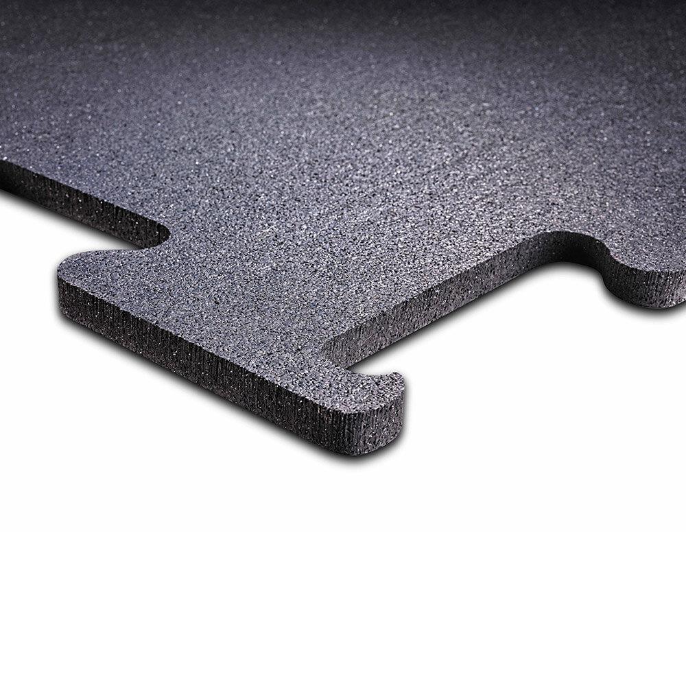 Floor protection mat rubber Segura Puzzle middle piece Anthracite detail picture