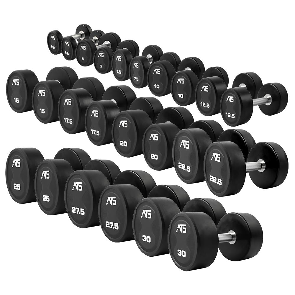 Kurzhantel Urethan ATS Set 2,5kg - 30kg