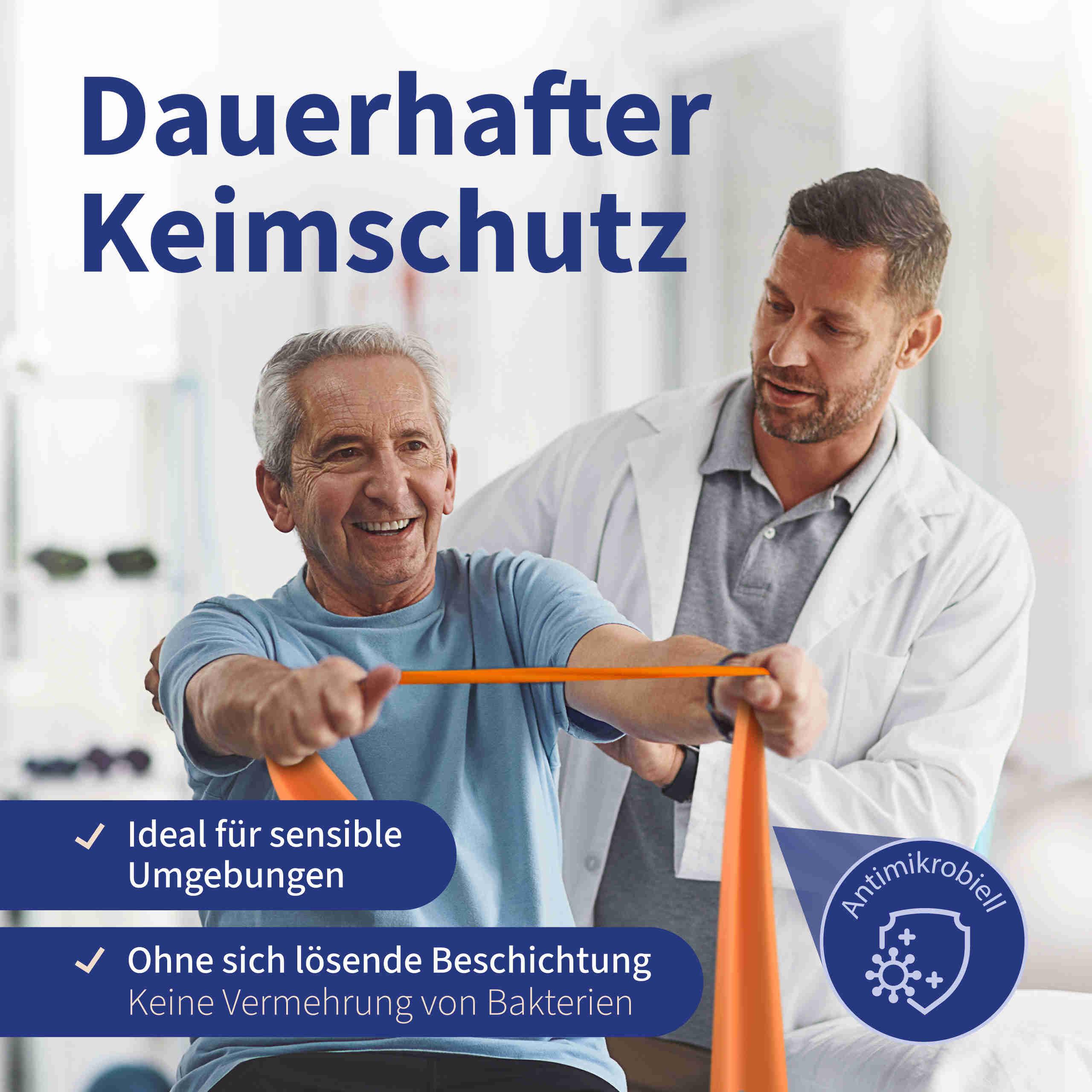 Theraband Trendy Limite Medical Fitnessband Orange Keimschutz
