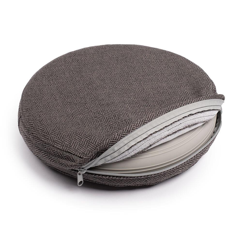 Balance disc BaMuSta Cover Gray slipped over Balance disc Coxim