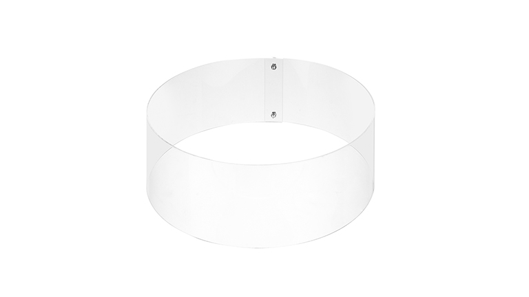 BuReBa stacking aid for gymballs Ø31cm Transparent