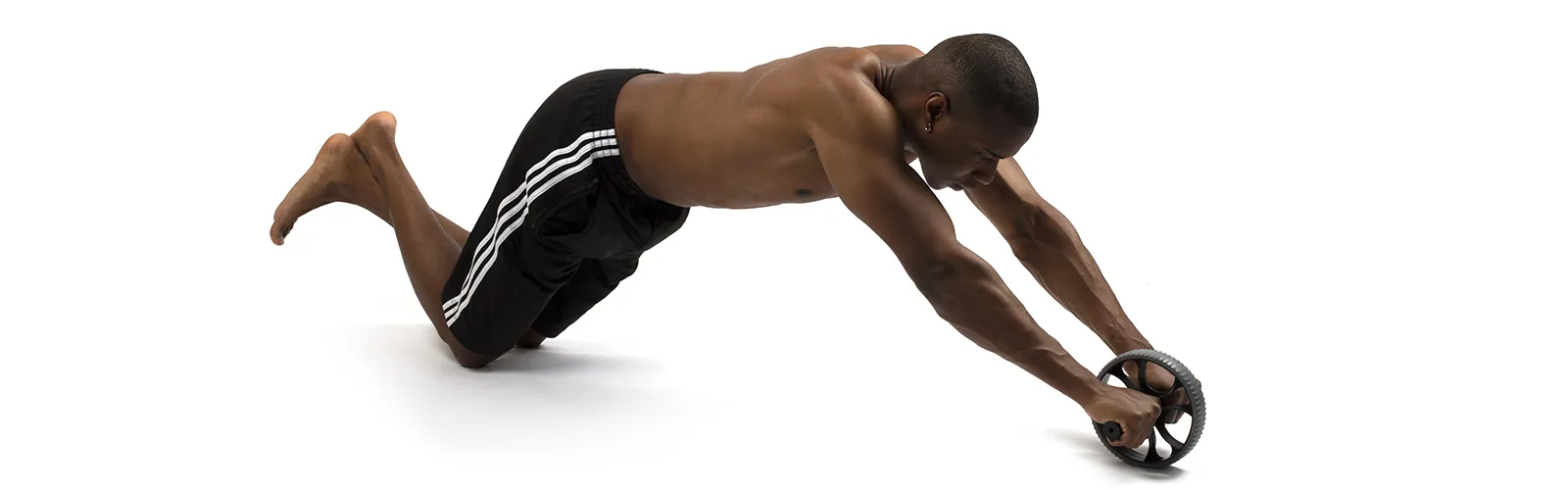 Ab roller model training with ab wheel