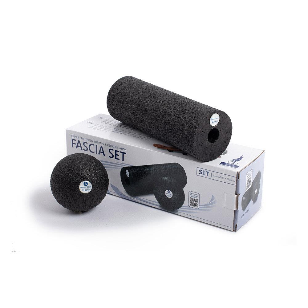 Faszienset Lua Mini und Bola auf Verkaufsverpackung Faszienset Lua Mini und Bola auf Verkaufsverpackung