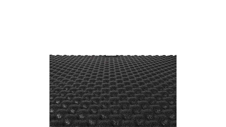 Rubber Flooring Segura Antishock 1050 100x100x3,0cm Black