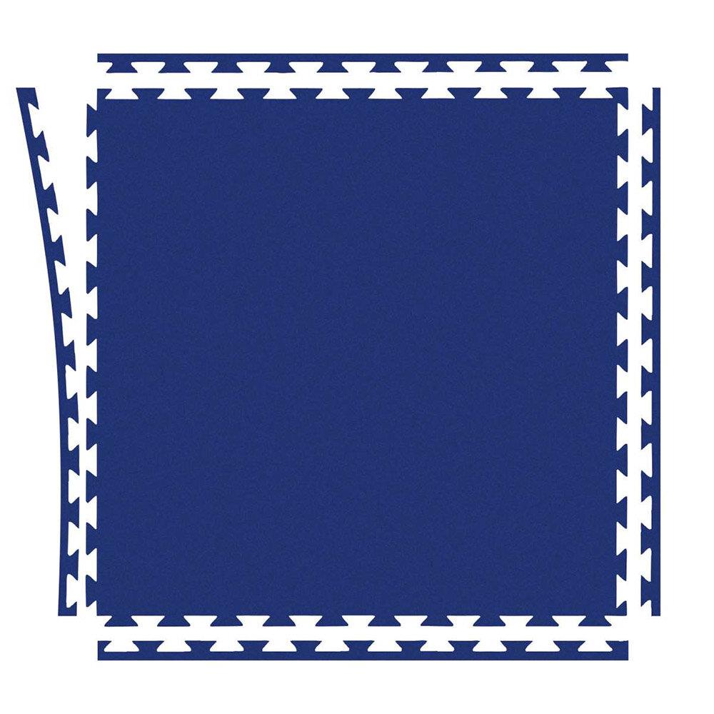Floor protection mat StudioLine Classico Blue with edge pieces