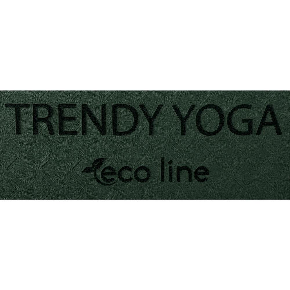 Yoga mat YogaMat Eco Green detail picture laser logo