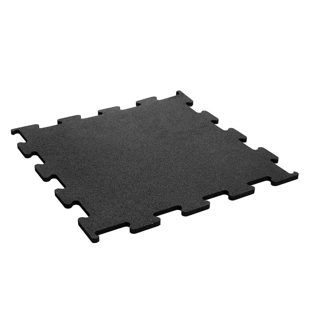 Floor protection mat rubber Segura Puzzle middle piece Anthracite
