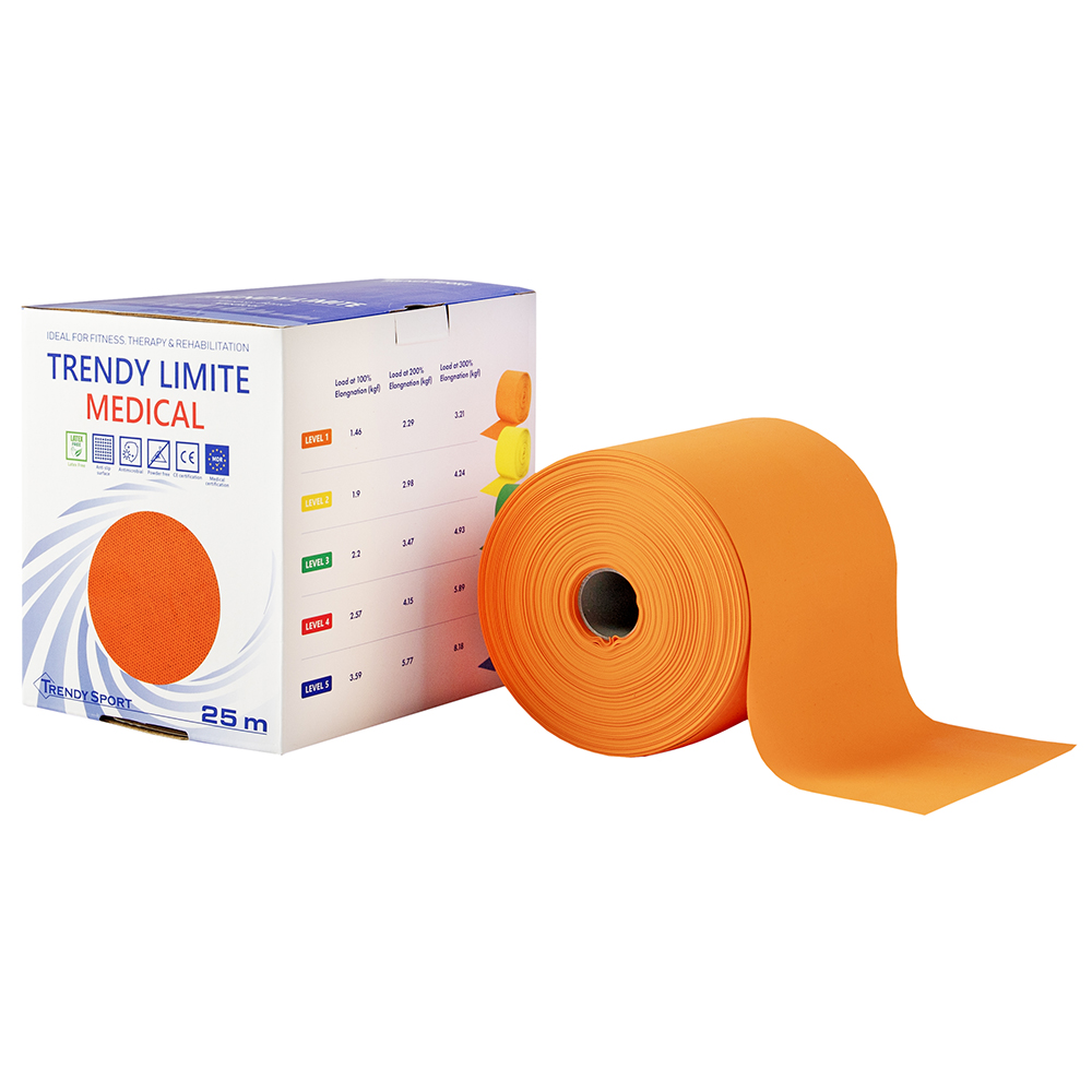 Widerstandsbänder Limite Medical Level 1 25m Orange